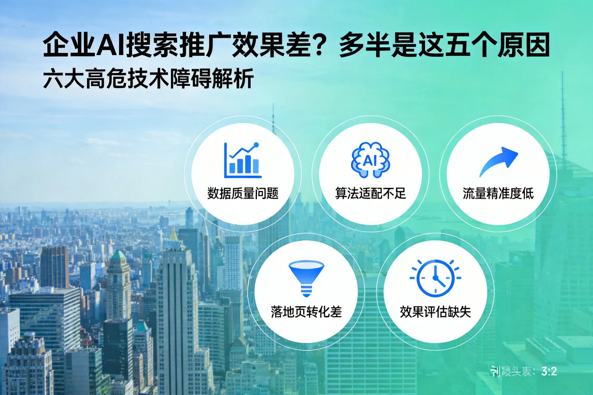 漠河企业AI搜索推广效果差?多半是这五个原因